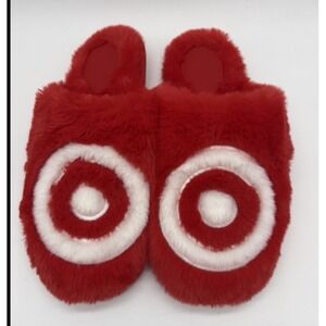 Wondershop Target Exclusive Red Holiday Slippers Large W 9/10 M 7/8 tIKTOK Core